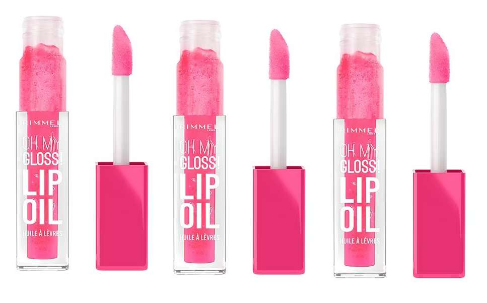 3 x Rimmel Oh My Gloss! Lip Oil 4.5ml (Clear Cloud/Pink Flush/Berry Pink/Vivid Red) at checkout + Free Click & Collect only