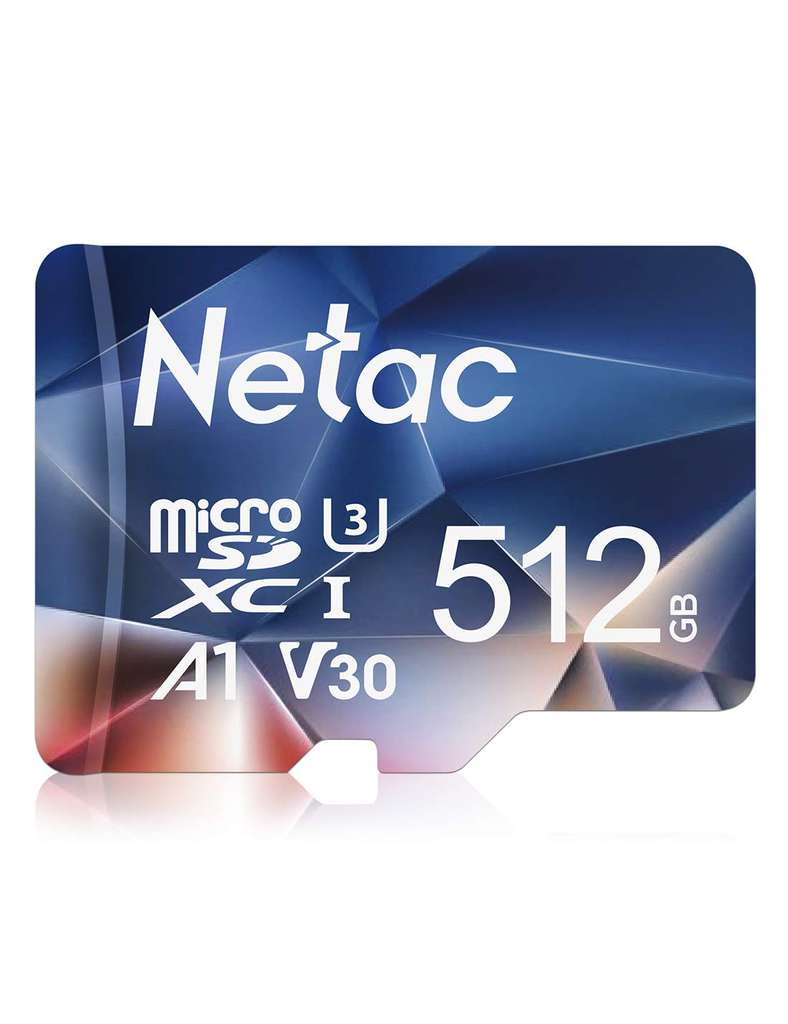 Netac 512gb Micro SDHC Memory Card (A1 - U3) Sold by Netac Official Store