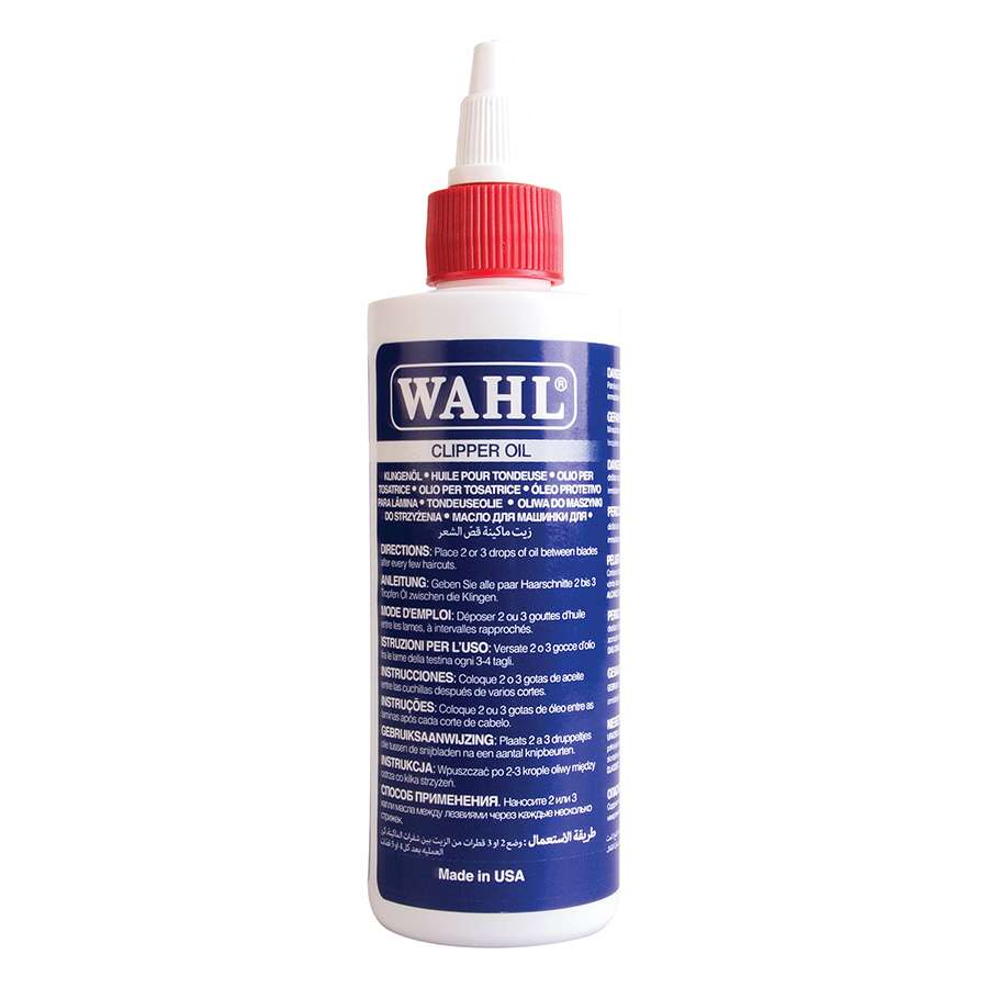 Wahl Clipper Oil, Blade Oil for Hair Clippers, Beard Trimmers and Shavers 118.3ml + Free Click & Collect